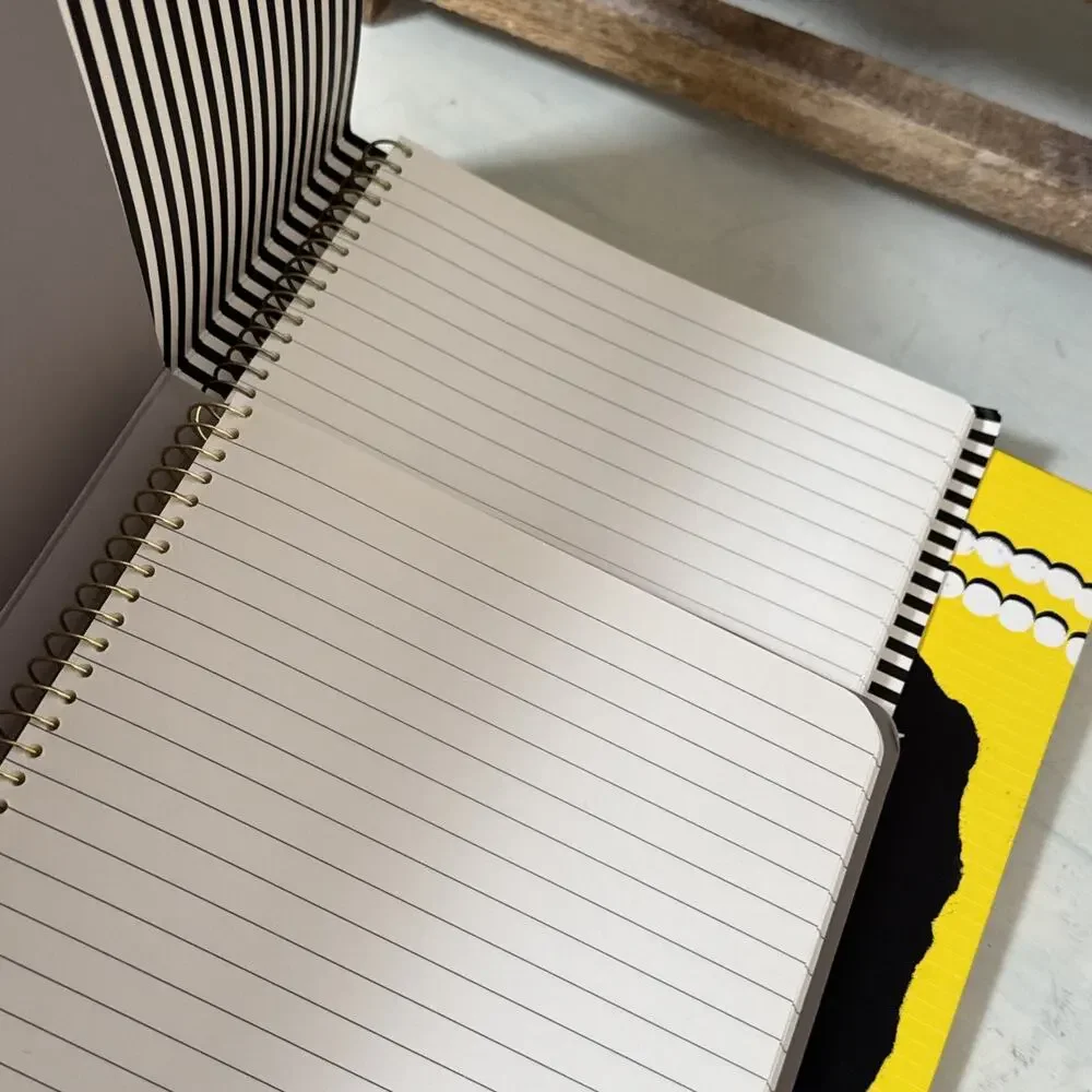Kate Spade Spiral Journal Notebooks New With Defects Set Of 3 - Includes Emma!